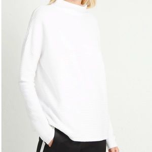 French connection Lena ribbed sweater white size S